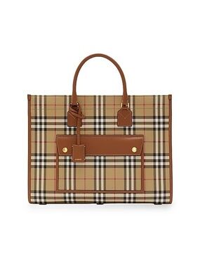 Burberry Check Medium Freya Tote